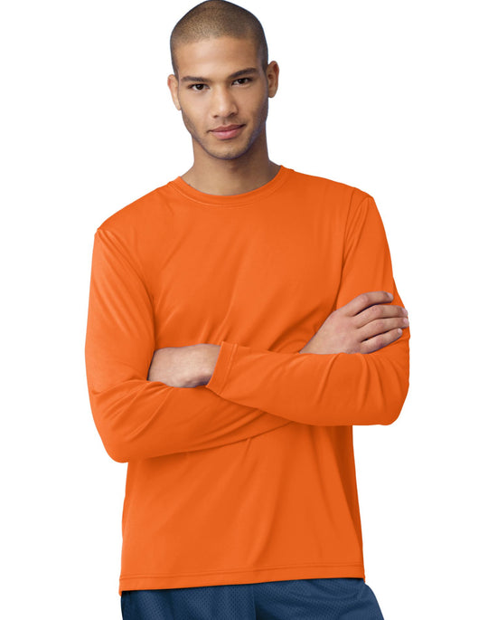 Hanes Men’s Cool Dri Long Sleeve Performance T-Shirt
