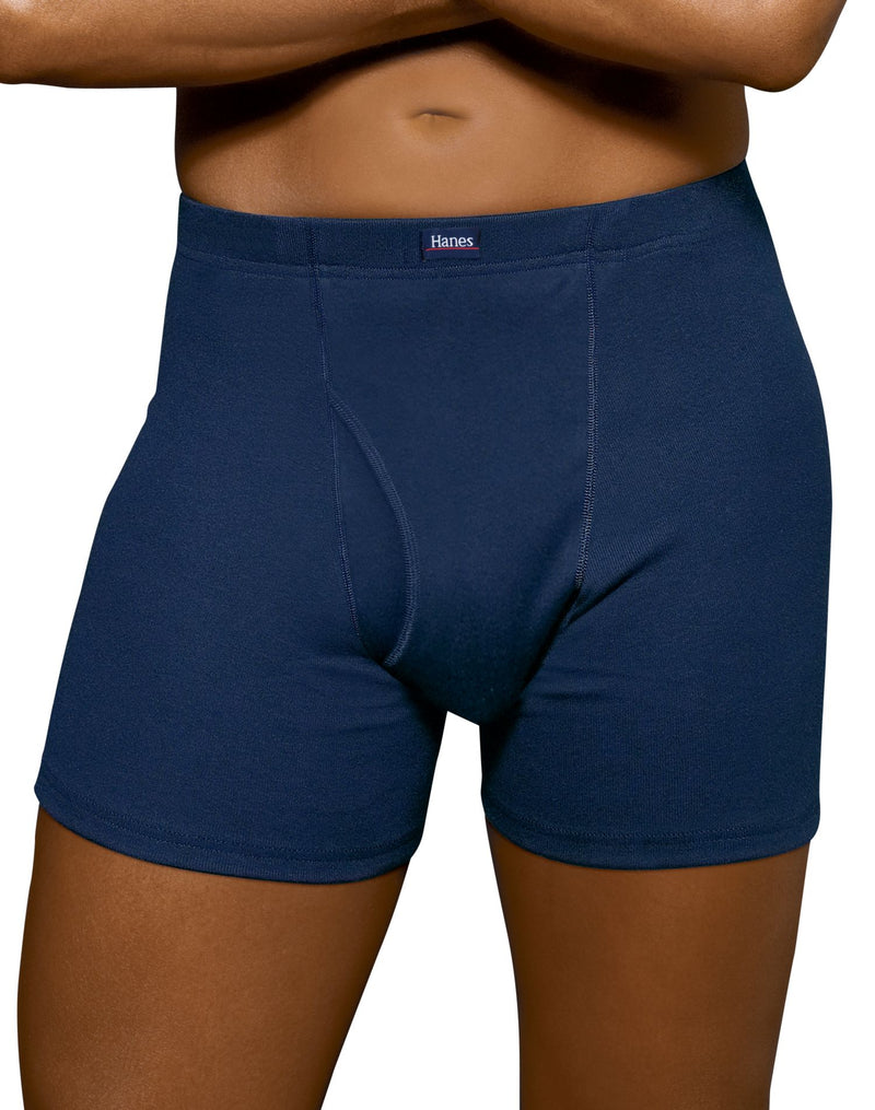 Hanes Men's Comfortblend Boxer Briefs with ComfortSoft Waistband 3-Pack