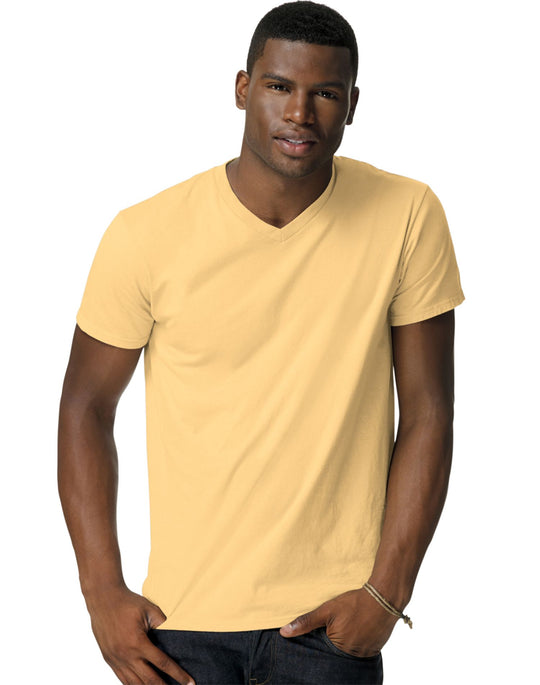 Hanes Men`s Nano-T V-Neck T-Shirt