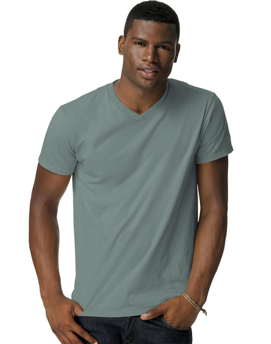 Hanes Men`s Nano-T V-Neck T-Shirt