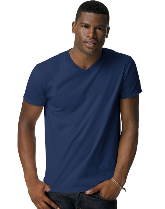 Hanes Men`s Nano-T V-Neck T-Shirt