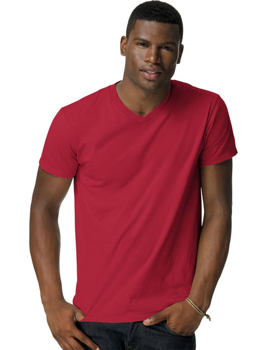 Hanes Men`s Nano-T V-Neck T-Shirt