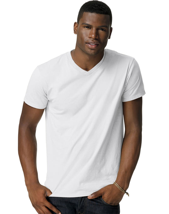 Hanes Men`s Nano-T V-Neck T-Shirt