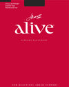 Hanes Alive Control Top Reinforced Toe Pantyhose 1 Pair