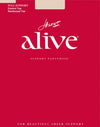 Hanes Alive Control Top Reinforced Toe Pantyhose 1 Pair