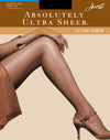 Hanes Absolutely Ultra Sheer Control Top Sandalfoot Pantyhose 1 Pair