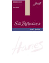 Hanes Silk Reflections Knee Highs, Sandalfoot 2 Pair Pack