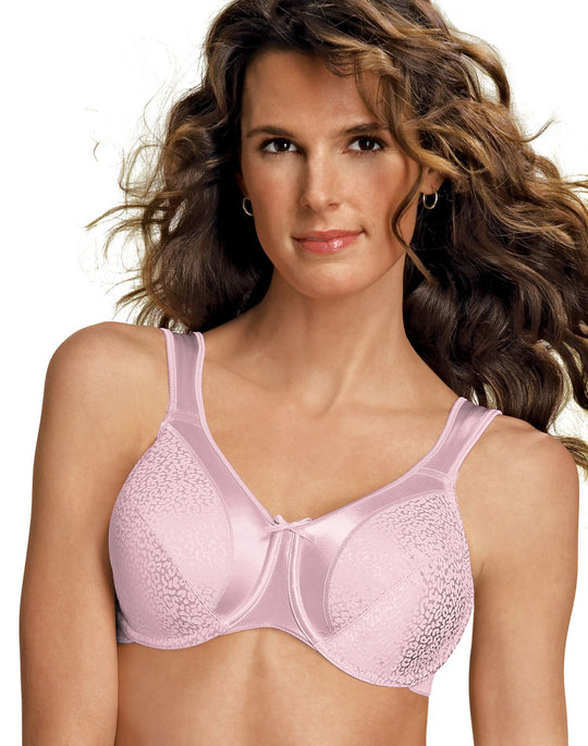Bali Satin Tracings Minimizer Bra