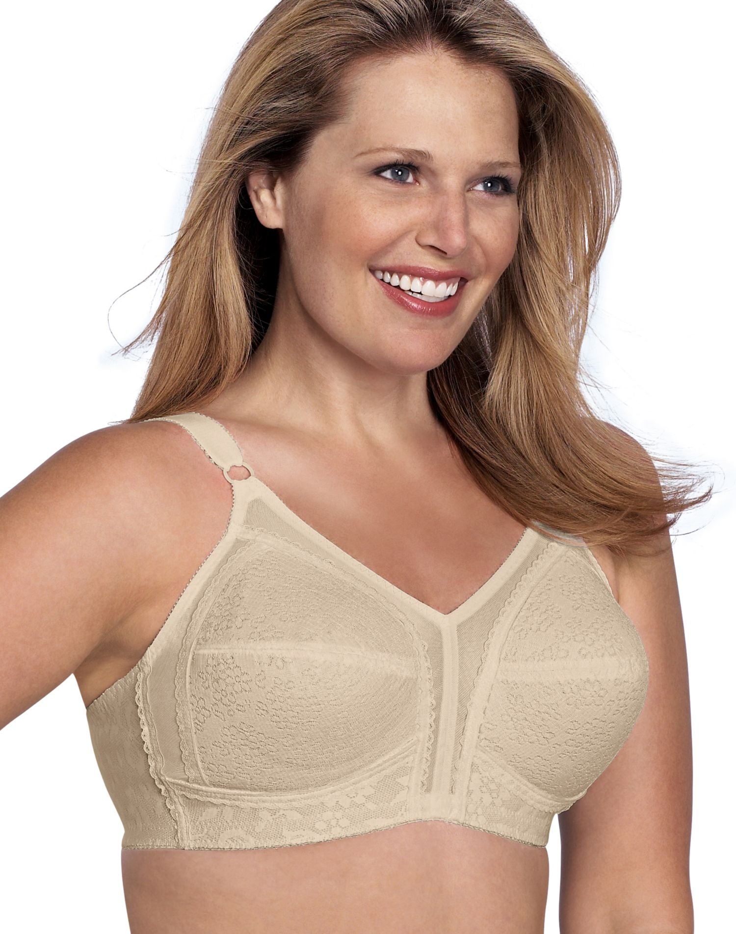 Vintage New Playtex 18 Hour Front Close Soft Cup Bra With Flex Back Beige  36C -  Ireland
