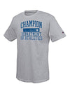 Champion Cotton-Rich Men's T Shirt with 'Department of Athletics' Graphic