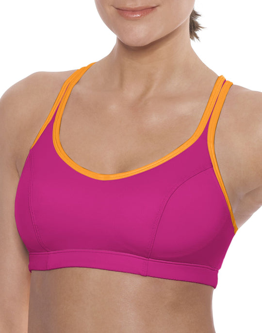Champion Women's Shape T-Back Medium Control Sports Bra