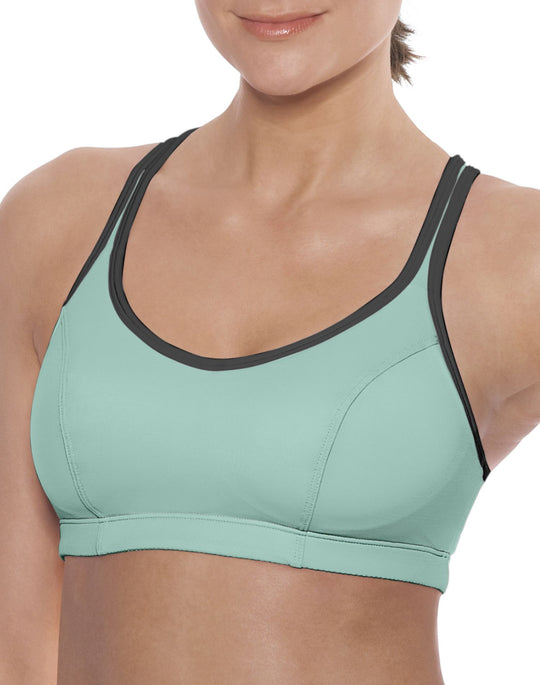 Champion Women's Shape T-Back Medium Control Sports Bra