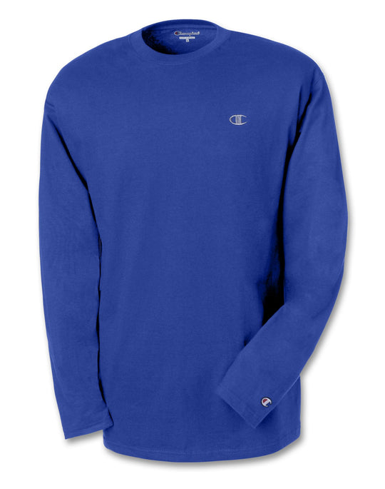 Champion Cotton Jersey Long-Sleeve Men's T Shirt