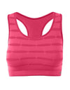 Champion Double Dry® Pucker-Knit Racer-Back Seamless Sports Bra