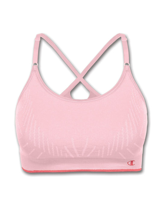 Champion Double Dry Seamless Cami Sports Bra