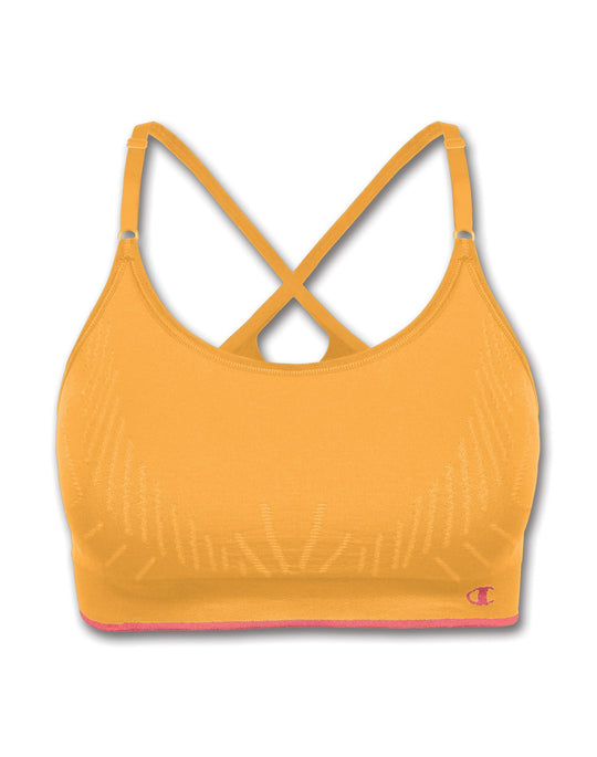 Champion Double Dry Seamless Cami Sports Bra