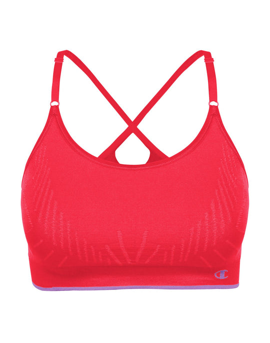 Champion Double Dry Seamless Cami Sports Bra