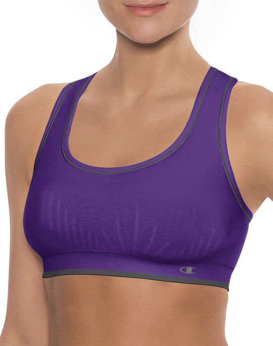 Champion Double Dry Seamless Reversible Sports Bra