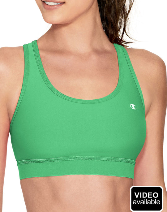 Champion Women's Double Dry Absolute Workout Medium Control Sports Bra