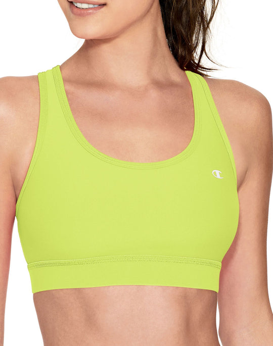 Champion Women's Double Dry Absolute Workout Medium Control Sports Bra