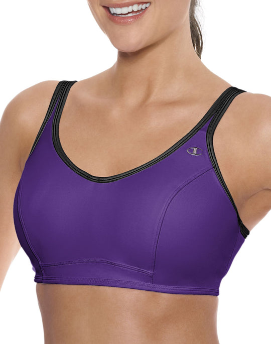 Champion Scoop Back Full Support Underwire Maximum Control Sports Bra