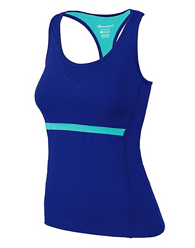 Champion Double Dry Ultra-Fem Long Top with Inner Sports Bra