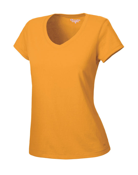 Champion Women's Favorite Cotton V-Neck T-Shirt