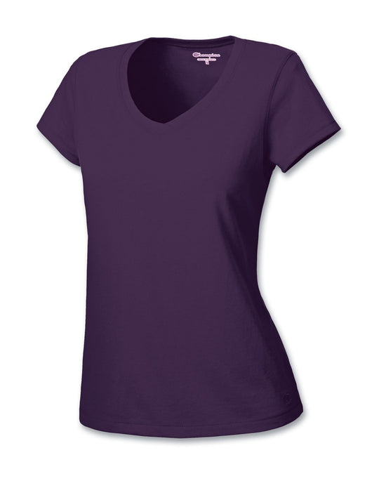 Champion Women's Favorite Cotton V-Neck T-Shirt