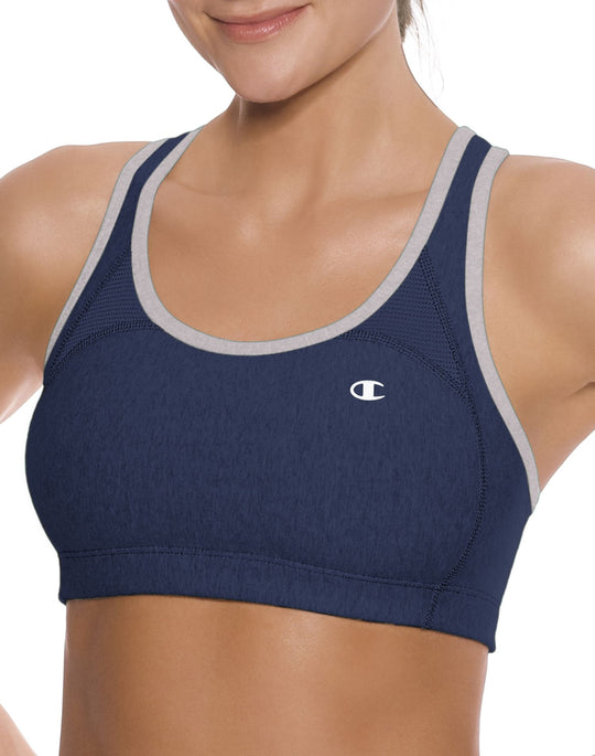 Champion Double Dry Cotton Fitness Sports Bra