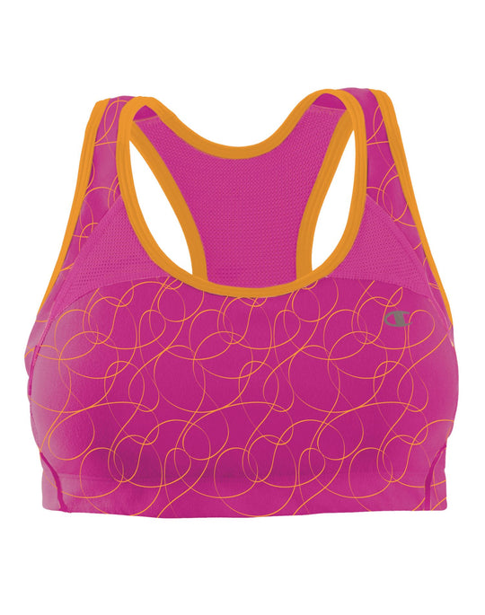 Champion Double Dry Cotton Fitness Sports Bra