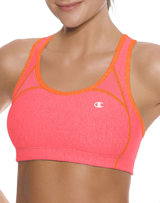 Champion Double Dry Cotton Fitness Sports Bra