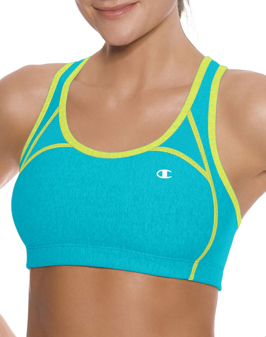Champion Double Dry Cotton Fitness Sports Bra