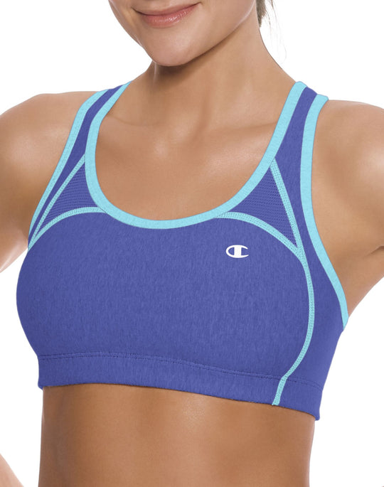 Champion Double Dry Cotton Fitness Sports Bra