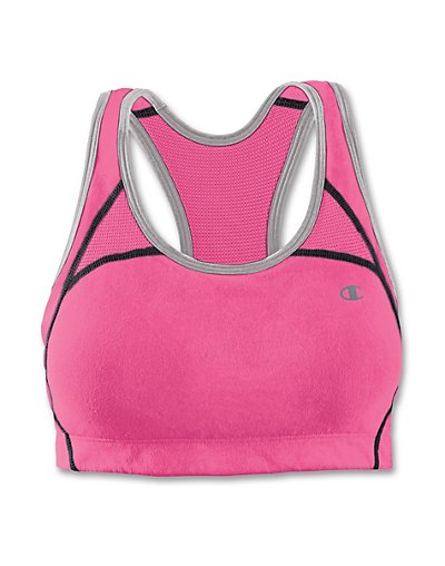 Champion Double Dry Cotton Fitness Sports Bra