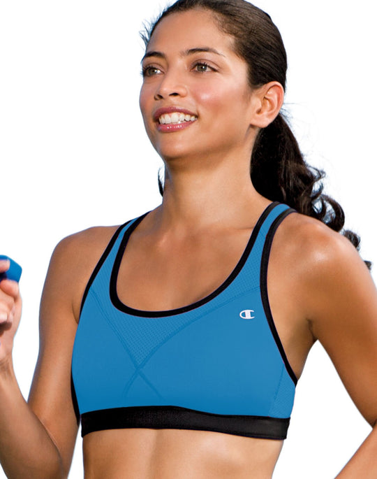 Champion Double Dry+ Spot Comfort High-Support Sports Bra