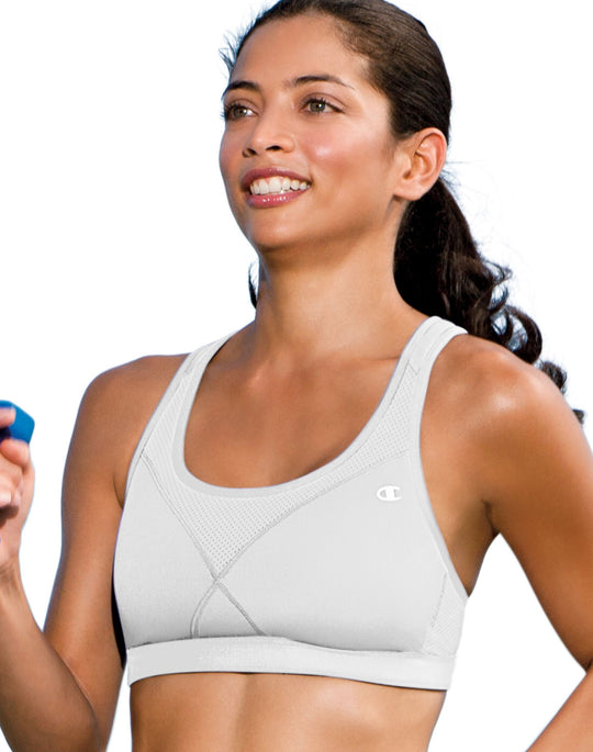 Champion Double Dry+ Spot Comfort High-Support Sports Bra
