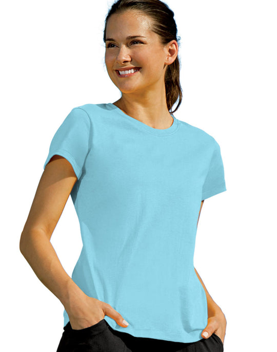 Champion 100% Cotton Crew-Neck Women's T Shirt