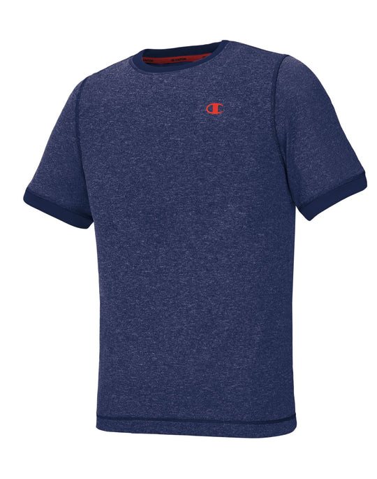 Champion Boys Vapor PowerTrain Short Sleeve Heather Tee