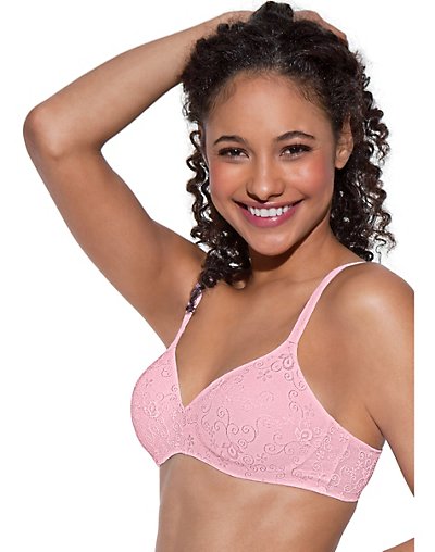 Hanes No Slip Fit Wirefree Bra