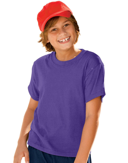 Hanes 5.2 oz Youth Comfortsoft Heavyweight 50/50 T-Shirt