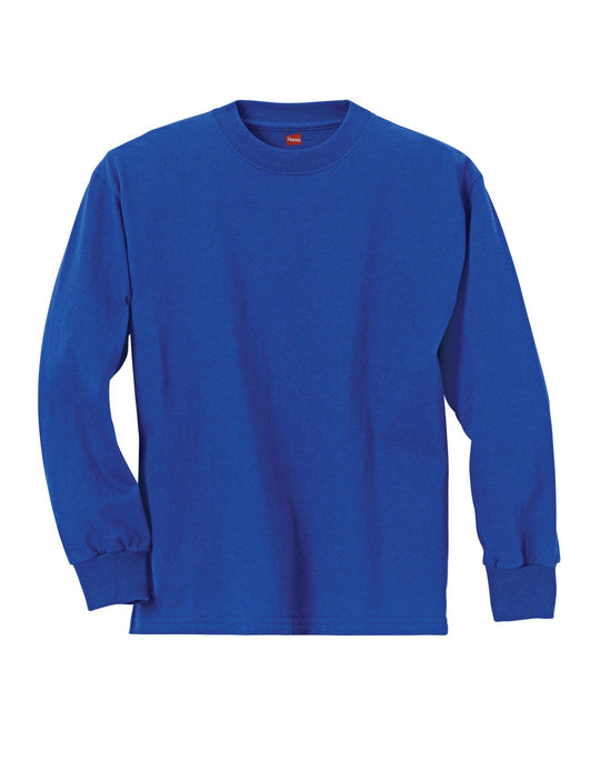 Hanes Youth Tagless 6.1 Long Sleeve T-Shirt