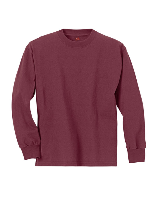 Hanes Youth Tagless 6.1 Long Sleeve T-Shirt