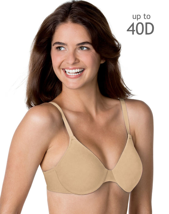 Hanes Beautiful Comfort Concealing Underwire Bra