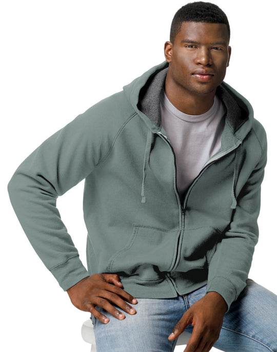 Hanes Men's Nano Sweats Zip Hoodie Sweatshirt