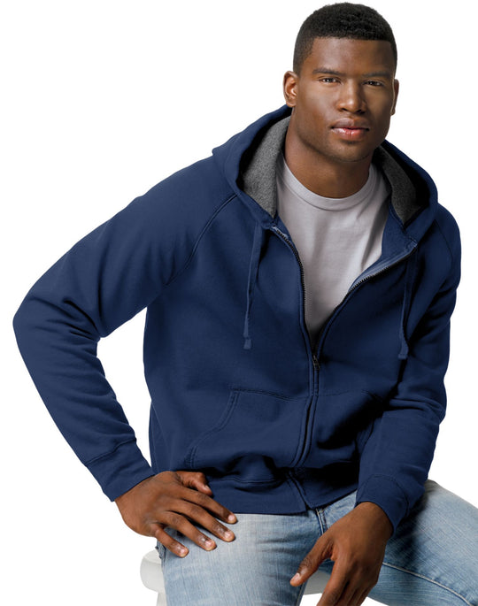 Hanes Men's Nano Sweats Zip Hoodie Sweatshirt