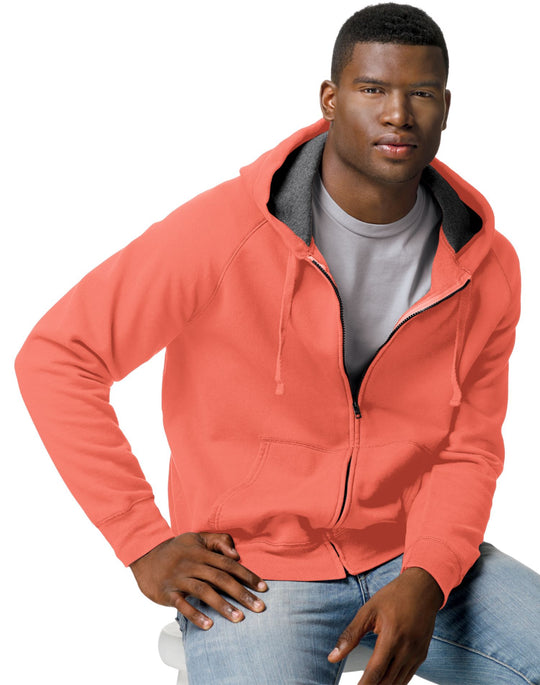 Hanes Men's Nano Sweats Zip Hoodie Sweatshirt