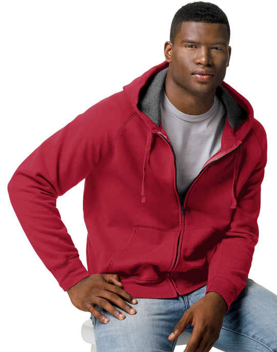 Hanes Men's Nano Sweats Zip Hoodie Sweatshirt