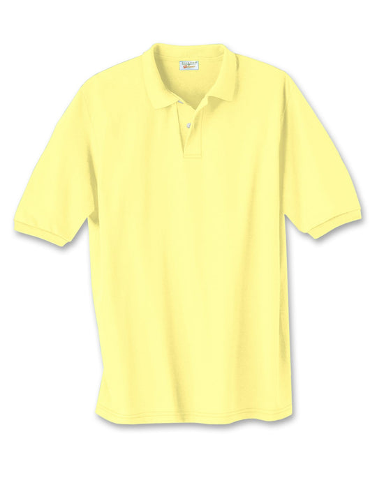Hanes Cotton-Blend Jersey Men's Polo