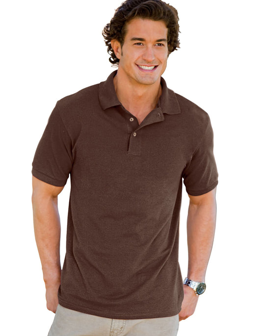 Hanes Men's 7 oz STEDMAN Cotton Pique Polo