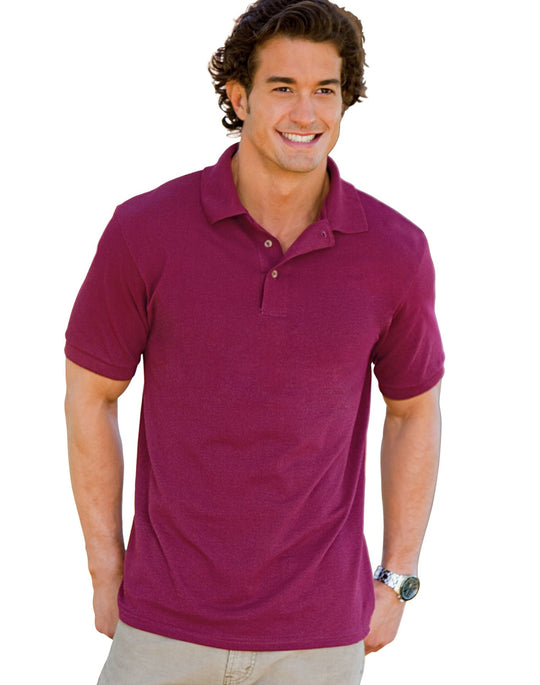 Hanes Men's 7 oz STEDMAN Cotton Pique Polo